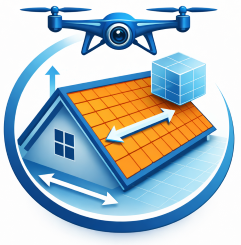 Drohnenvermessung | Dachaufmaß